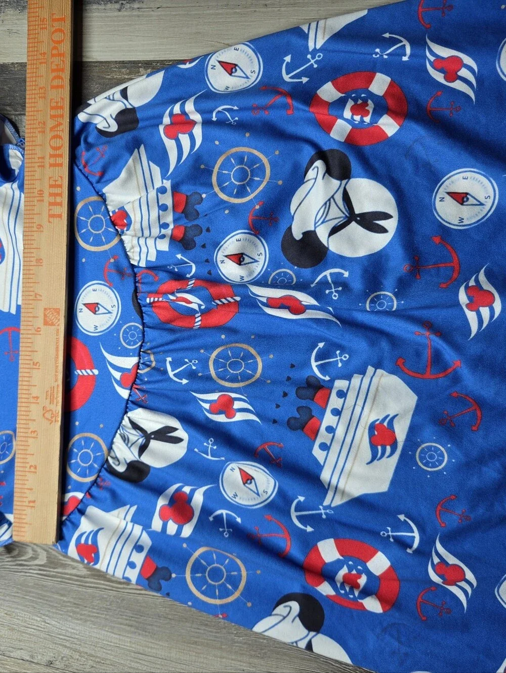 Disney Cruise Line Dress DCL Flutter Sleeve Milk Dress 5-6T